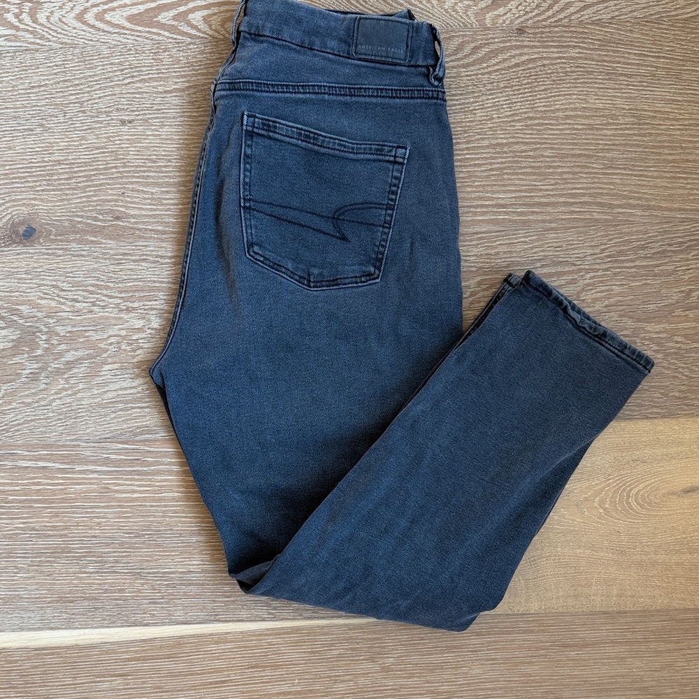 American Eagle Outfitters Charcoal Skinny Jeans